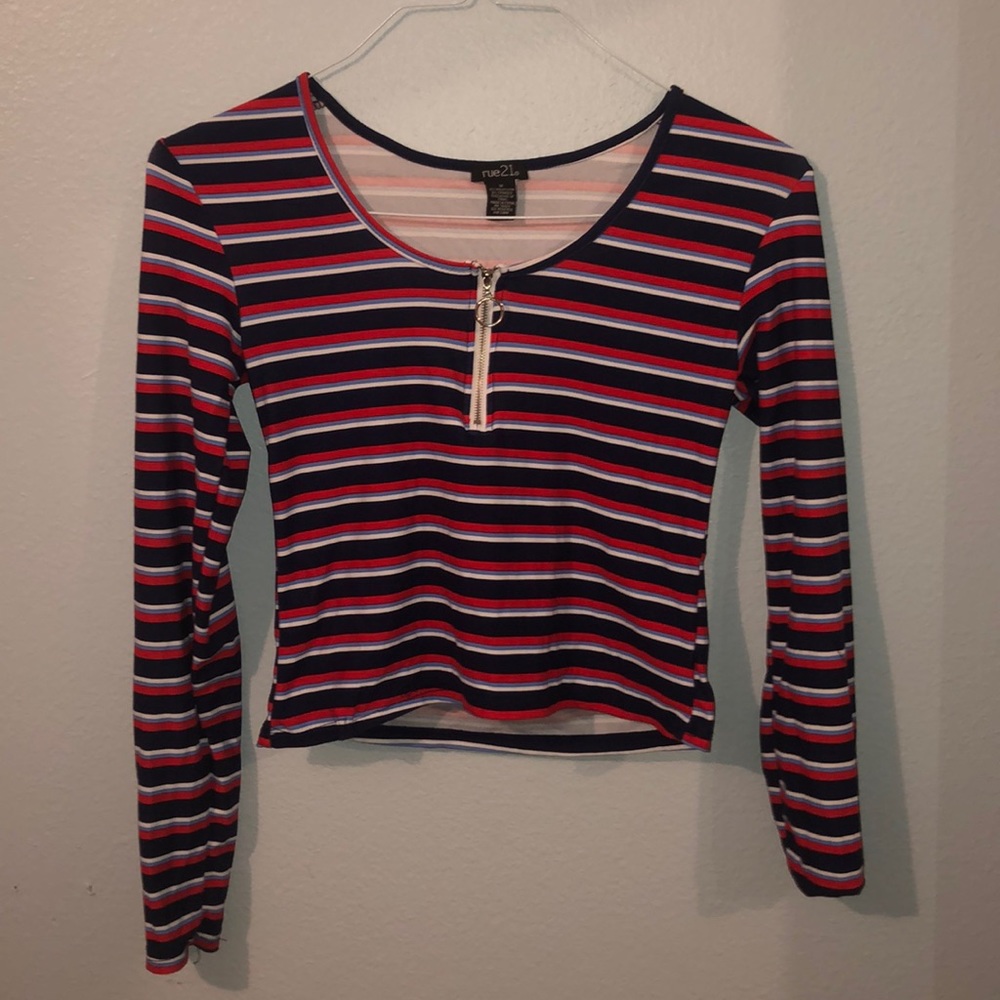 Striped long sleeve